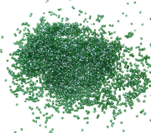 Kesme Boncuk Koyu Yeşil 2X2 Mm (100 Gr 4000 Adet)