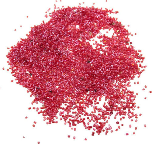 Kesme Boncuk Kırmızı 2X1,5 Mm (100 Gr 4000 Adet)