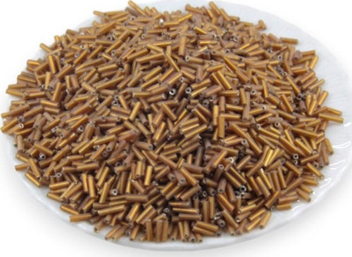 Kristal Açık Bakır Boru Boncuk 100 Gr