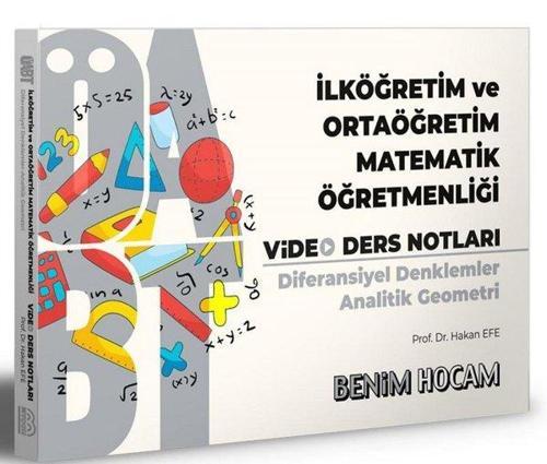 2021 ÖABT İlköğretim ve Ortaöğretim Matematik Öğretmenliği Diferansiyel Denklemler - Analitik Geomet