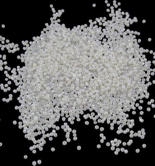 08 Kum Kırık Gümüş Boncuk 3 Mm (100 Gr 6000 Adet )
