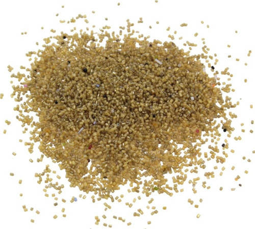Kesme Boncuk Mat Çiftrenk Bej 2X1,5 Mm (100 Gr 4000 Adet)