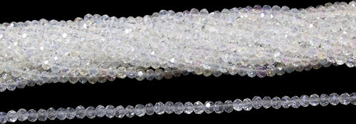 6 Mm Az Janjan Kristal Cam Boncuk 1 Dizi - (80-85 Adet)