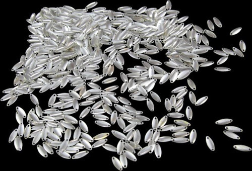 Yaprak Şekilli 11X4 Mm Metal Pirinç Pul Payet (16 Gr 155 Adet)