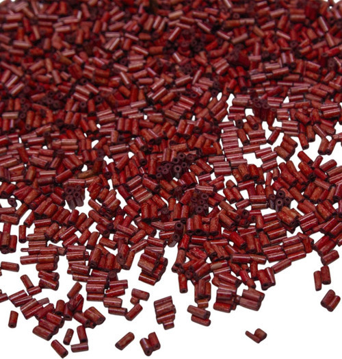 6 Mm Bambu Bordo Rengi Ahşap Boncuk 40 Gr