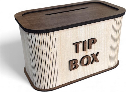 Akçaağaç / Ceviz Mdf Ahşap Tip Kutusu – Kafe & Restoran Tip Box