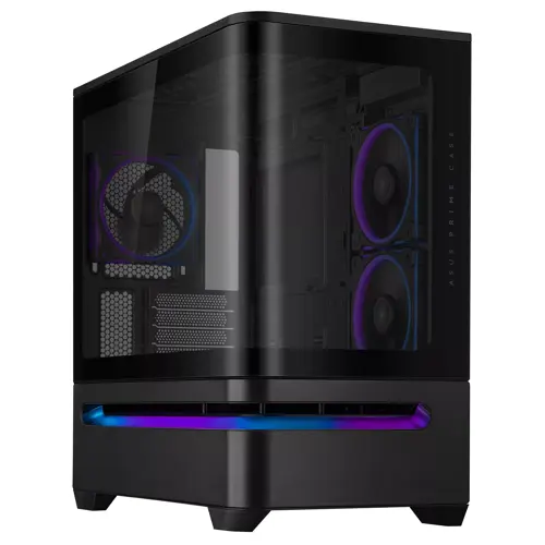 Prime AP202 TG Temperli Cam Micro ATX Siyah Bilgisayar Kasası