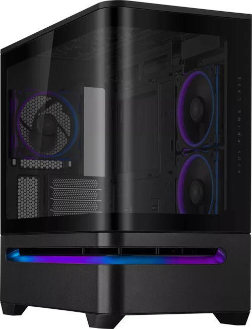 Prime AP202 TG Temperli Cam Micro ATX Siyah Bilgisayar Kasası