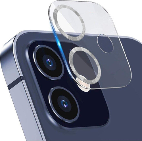 Iphone 12 Uyumlu 3d Pro Kamera Koruyucu Silver