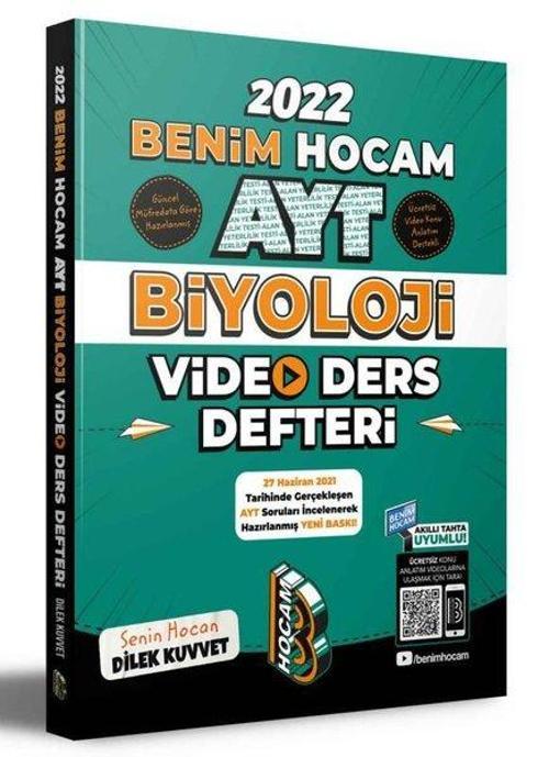 2022 AYT Biyoloji Video Ders Defteri - Konu Anlatımı