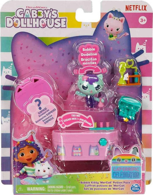 Gabby nin Hayal Evi Booble Kedicik Küçük Mobilya Oyun Seti Mercat 6068602