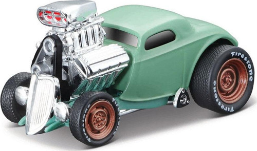 1933 Ford 3W Coupe Model Araba 1/64 Muscle Machines