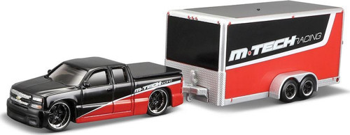2004 Chevrolet Silverado SS Car Trailer 1:64 15368