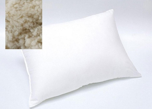 Doğal Boncuk Yün Yastık, İç Dolgu 1000gr Yün Yastık (50x70)