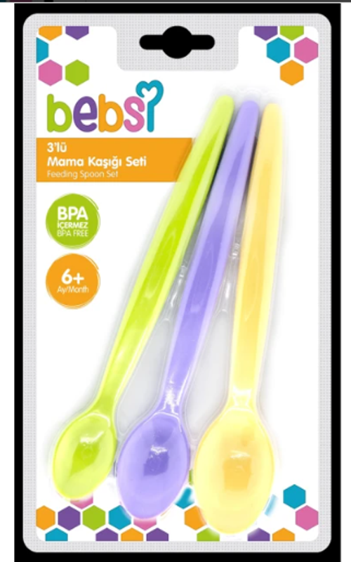 323 Mama Kaşığı Seti 3'lü