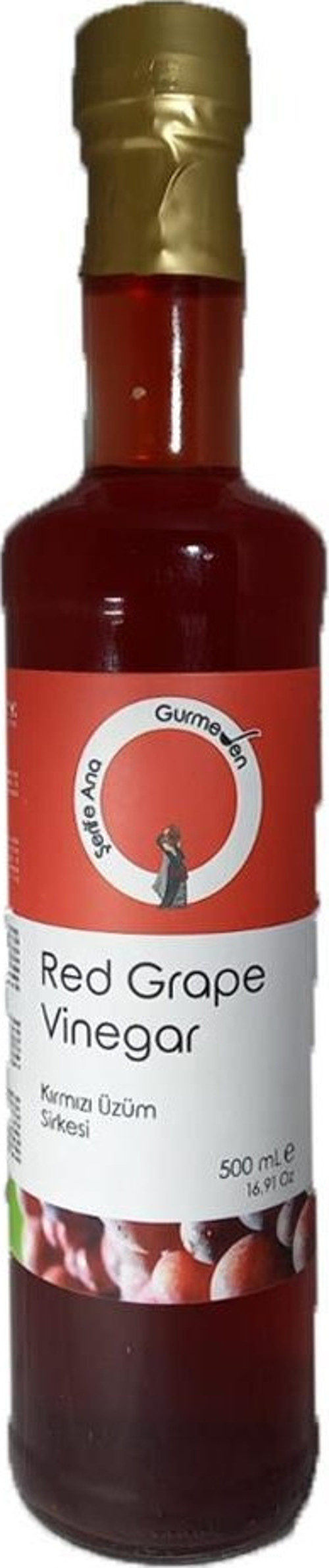 Kırmızı Üzüm Sirkesi 500 ml e