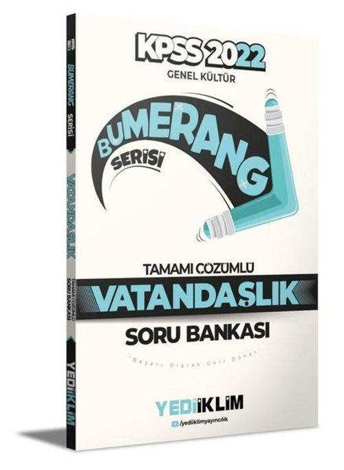 2022 KPSS Genel Kültür Bumerang Vatandaşlık Tamamı Çözümlü Soru Bankası