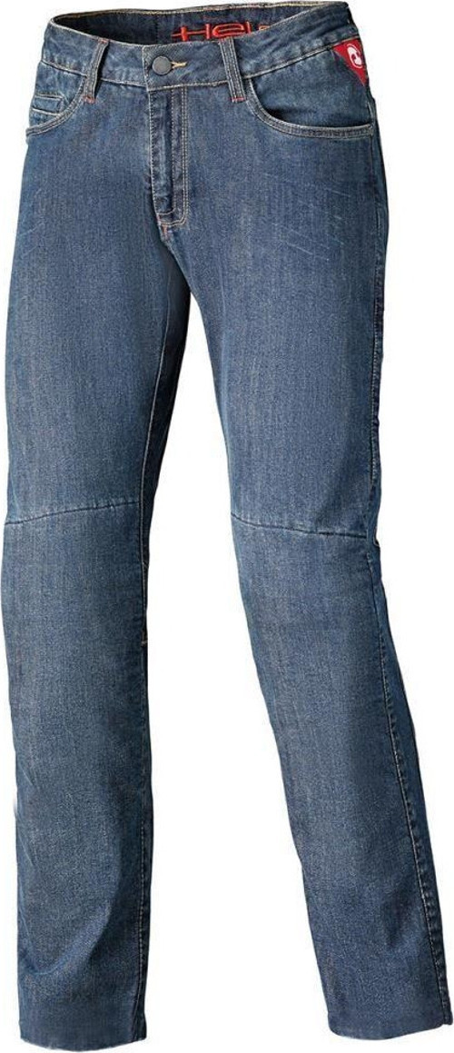 San Diego Korumalı Denim Motosiklet Pantolonu Mavi