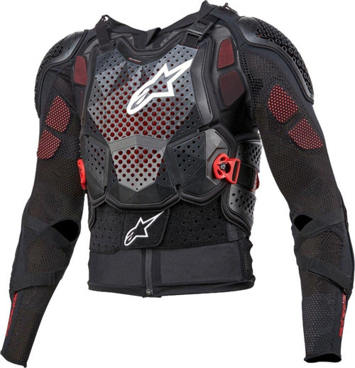 Bionic Tech V3 Body Armour (Tam gövde koruma) Siyah Beyaz Kırmızı