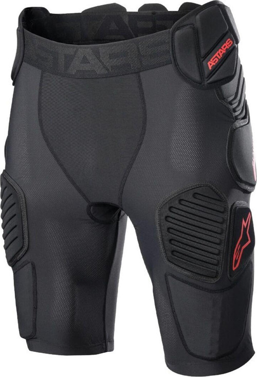 Bionic Pro Şort Kalça Koruma Siyah Kırmızı