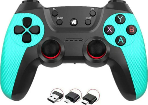 PC Gamepad için 2.4G Tekli kol kablosuz oyun kolu PS3 için/akıllı telefon/Tablet/ PC/Andriod