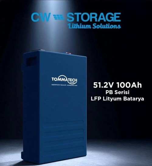 PB Serisi 51.2V 100Ah LFP Lityum Batarya