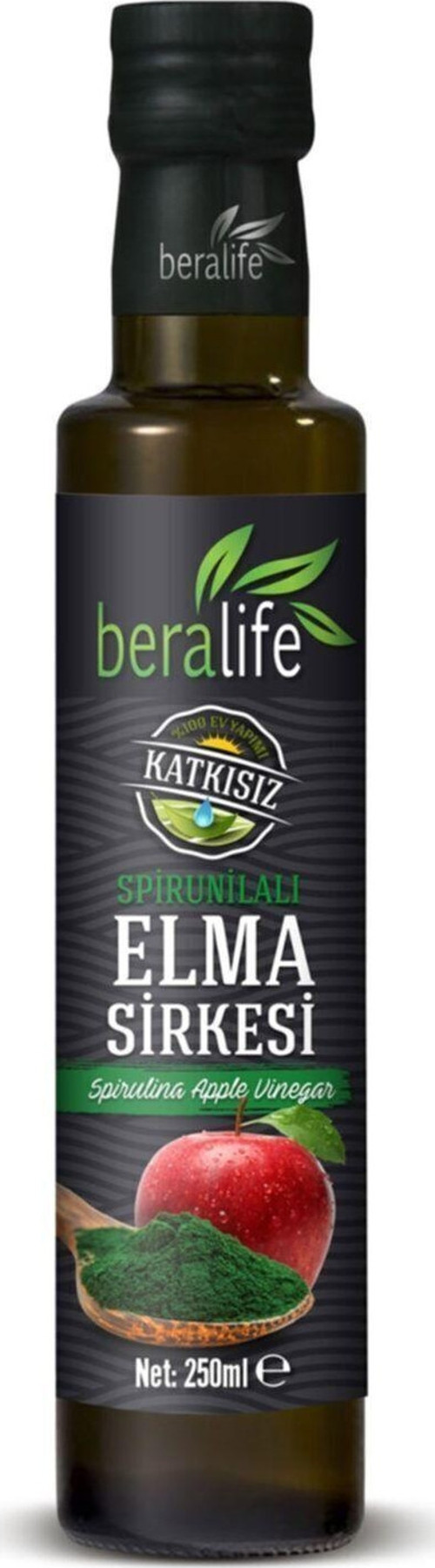 Spirulinalı Elma Sirkesi - 250 Ml Spirulinalı Elma Sirkesi