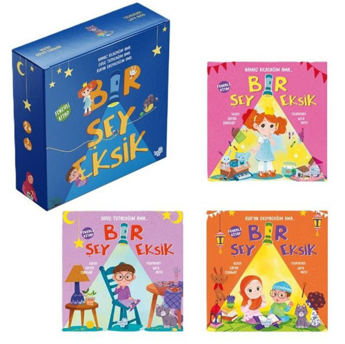 Bir Şey Eksik Seti - 3 Kitap Takım - Fenerli Kitap