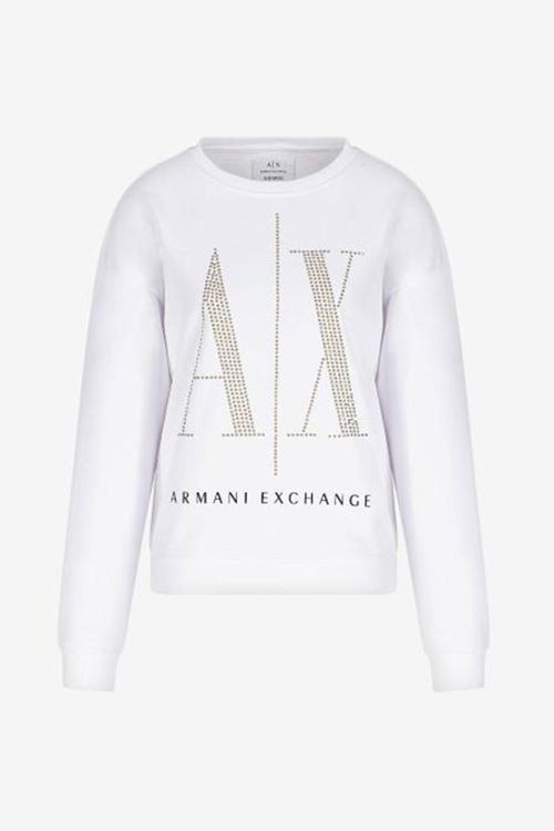 Armani Baskılı Kadın Sweat