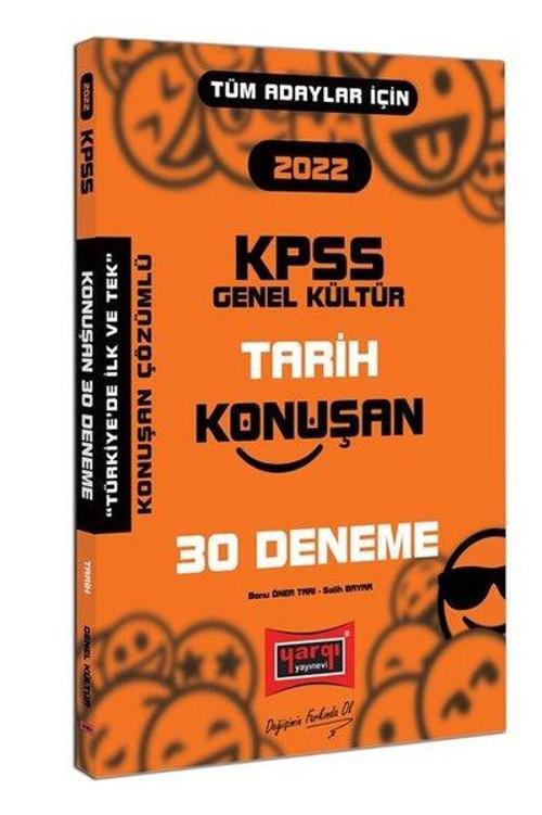 2022 KPSS Tüm Adaylar İçin Genel Kültür Tarih Konuşan 30 Deneme