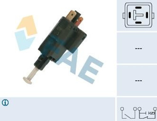 Fren Pedal Stop Müşürü Astra G-Zafıra A 98>05 4 Fiş 9175185-1239449-1240017-1240701