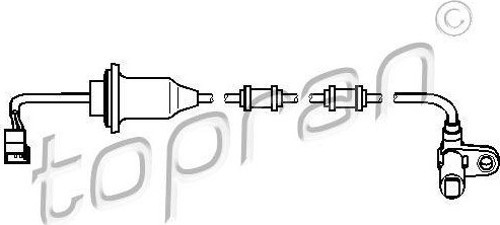 Abs Sensoru Arka Sag Mercedes S-Class W220 C215 A2205400517