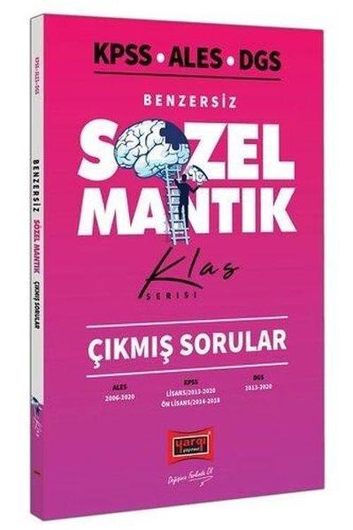 KPSS ALES DGS Benzersiz Sözel Mantık Çıkmış Sorular Klas Serisi