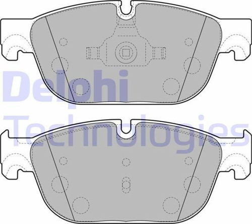 Ön Fren Balatası Peugeot P407 04>10 P508 10>18 C5 08>14 C6 09>12 Ds5 09>15 180Mm 4254