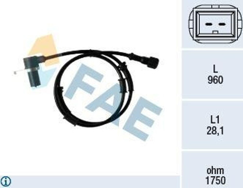 On Abs Sensoru Volvo S40 I 644 1.6 99>04 V40 645 95>04 30854299
