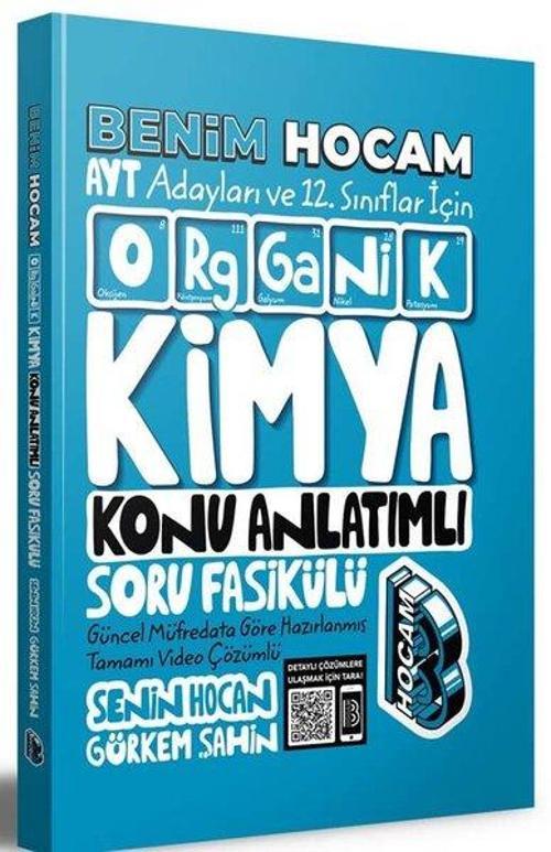 2022 AYT ve 12. Sınıflar İçin Organik Kimya Konu Anlatımlı Soru Fasikülü