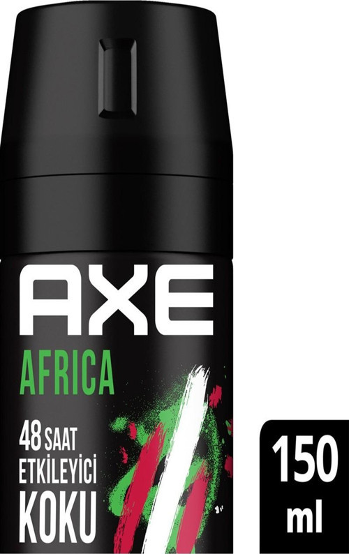 2 Adet Axe Africa Erkek Deodorant Sprey 150 ml