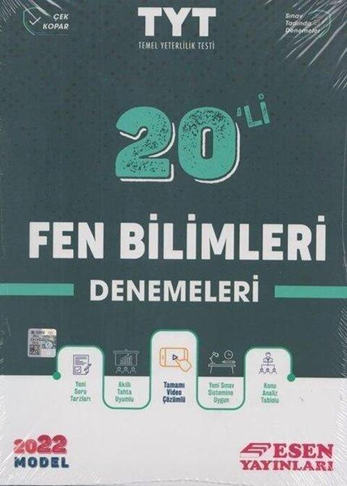 2022 TYT Fen Bilimleri 20'li Deneme