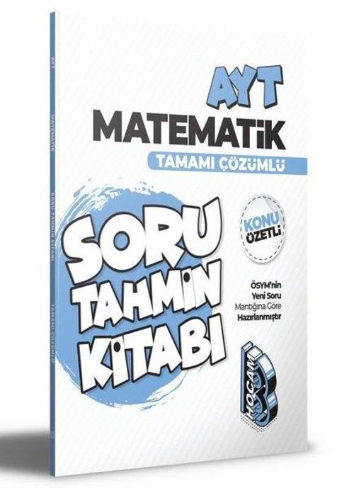 2022 AYT Matematik Konu Özetli ve Tamamı Çözümlü Soru Tahmin Kitabı