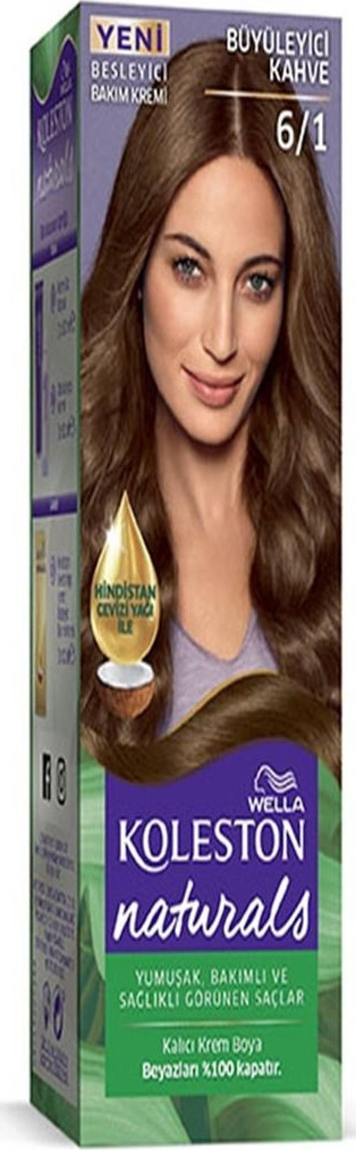 Naturals Saç Boyası Büyüleyici Kahve 6/1