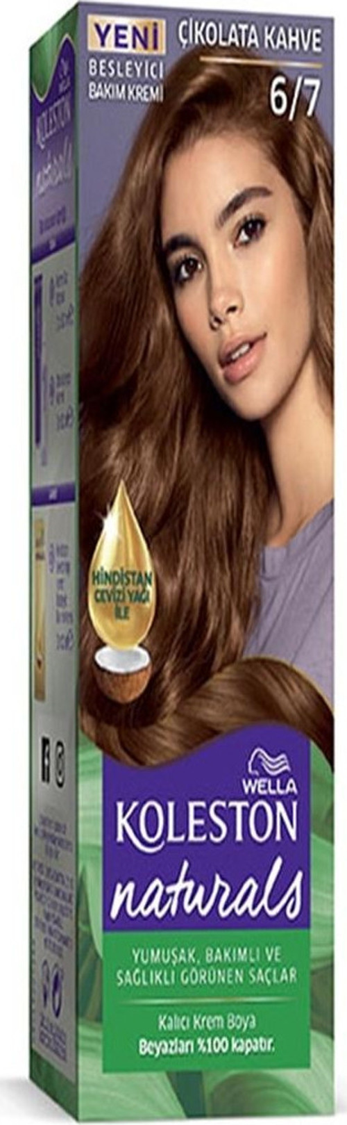 Naturals Saç Boyası Çikolata Kahve 6/7
