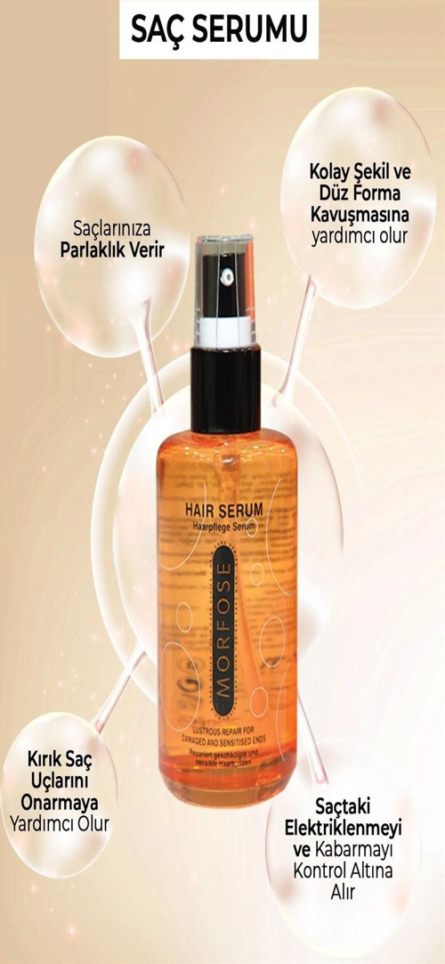 Argan Saç Serumu 75 ML - Boyalı ve Röfleli Saçlar - mrfs