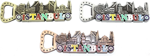 İstanbul Temalı Metal Magnet Alk3334