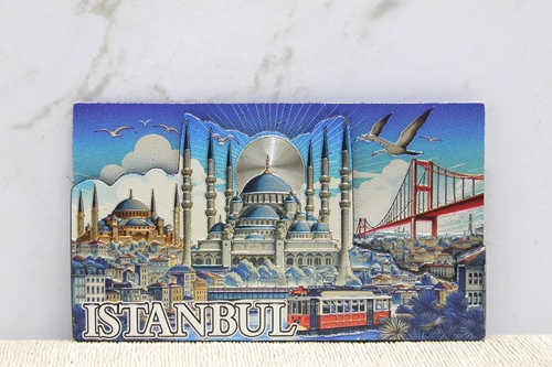 Silikon İstanbul Temalı Magnet Alk4348