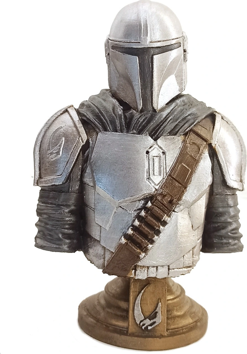 Mandalorian Büst Model 2