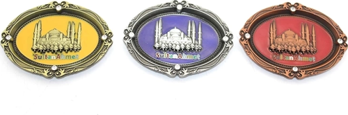 İstanbul Temalı Metal Magnet Alk3336