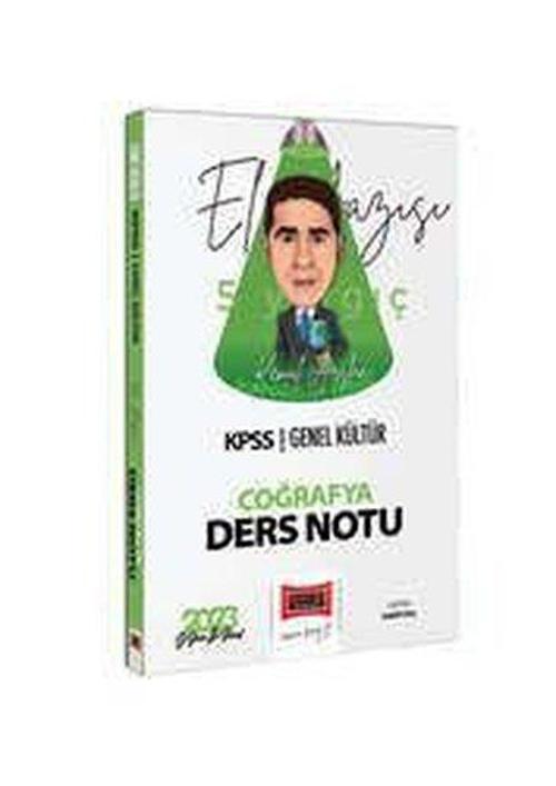 2023 KPSS Genel Kültür Son Düzlük El Yazısı İle Coğrafya Ders Notu