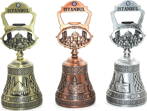 İstanbul Temalı Metal Zil