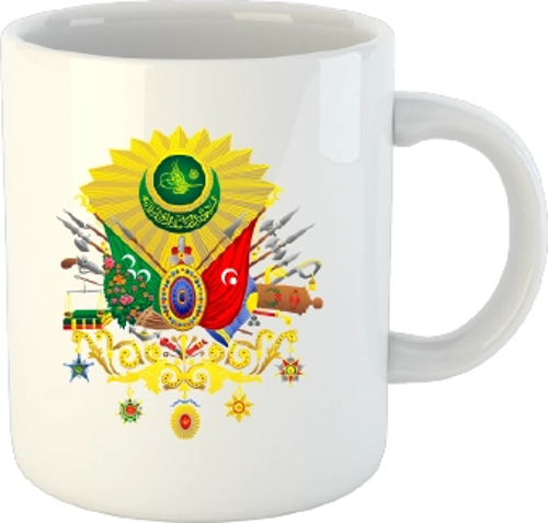 Osmanlı Armalı Kupa Bardak