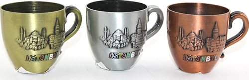 Metal İstanbul Yöresel Bardak